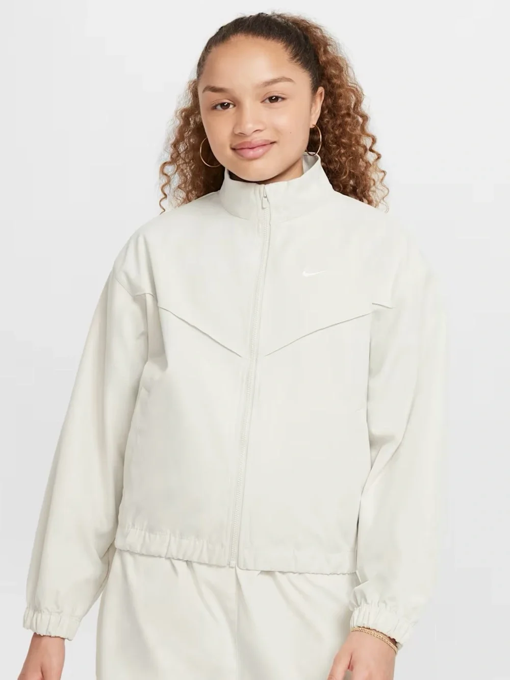 Nike Kid’s Sportwear Girls' Oversized Lightweight Jacket